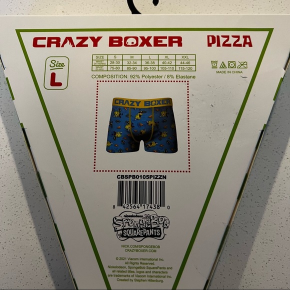 Krusty Krab Pizza Crazy Boxers - Picture 9 of 9